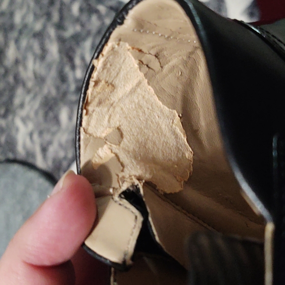 Neiman Marcus Sabelle Vegan Leather Platform High Heeled Boots 9 - Picture 11 of 12